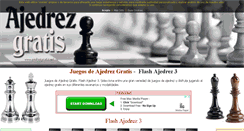 Desktop Screenshot of ajedrezgratis.net